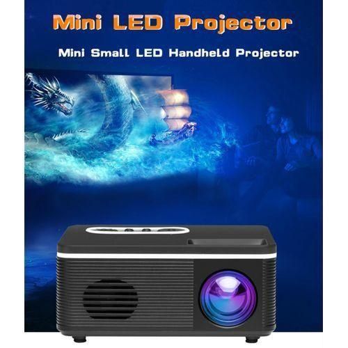 S361 80 lumens 320x240 pixel portable mini projector, support 1080p, UK plug white