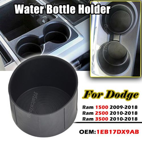 Center Console Cup Holder Rubber Insert 1eb17dx9ab For Dodge Ram 1500 2009-2018 Quality Rear Seat Cup Holder Drink Cupholder