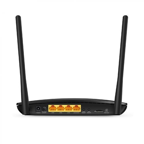 TPLink Tp-link 4G  300Mbps Wireless  Router With Sim-card  Slot - Black