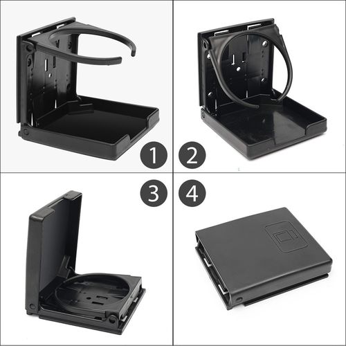 Foldable Car Water Cup Holder Portable Folding Drink Holder Stand For Car Truck Rv Boat Water Bottle Organizer Auto Accessories