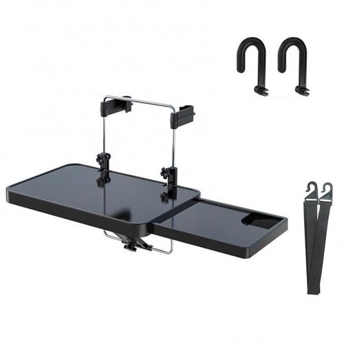 Universal Foldable Durable Steering Wheel Auto Drinks Holder Car Table Lap Desk Computer Rack Shelf With Drawer Hook