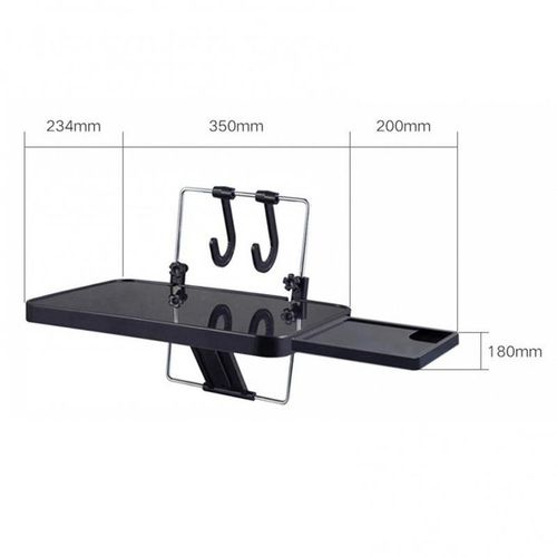 Universal Foldable Durable Steering Wheel Auto Drinks Holder Car Table Lap Desk Computer Rack Shelf With Drawer Hook