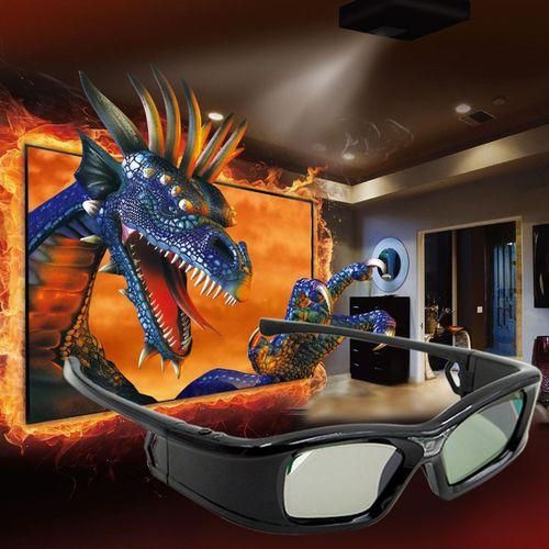 GL410 3D Glasses for Projector Full HD Active DLP Link for Optama Acer BenQ ViewSonic Sharp Dell DLP Link Projectors NO5138