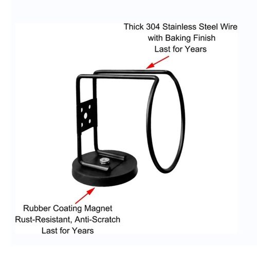 Magnetic Cup Holder Strong Magnetic Cup Rack Magnetic Drink Holder For Tractor Mower Truck Magnetic Drink Rack