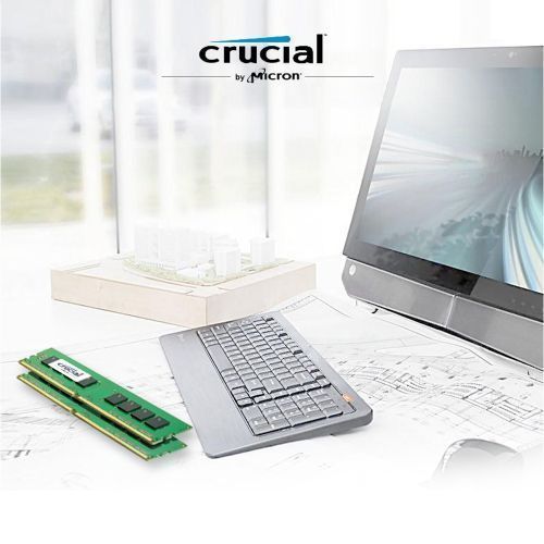 Crucial DDR4 8GB 2666 Desktop RAM -Green