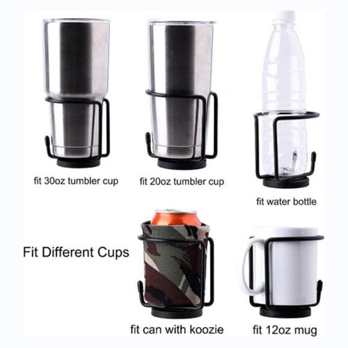 Magnetic Cup Holder Removable Heavy Duty Metal Universal Boat Tractor Mower Truck Fridge Car Mug Drink Beverage Storage Rack