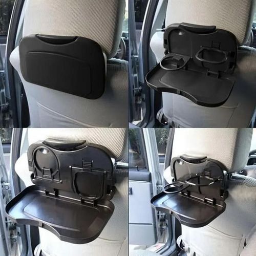 Car Drink Holder Folding Car Cup Holder Bracket For Food Auto Back Rear Seat Table Cup Phone Holder Car Storage Box Universal