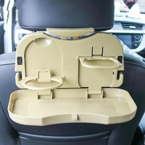 Car Drink Holder Folding Car Cup Holder Bracket For Food Auto Back Rear Seat Table Cup Phone Holder Car Storage Box Universal