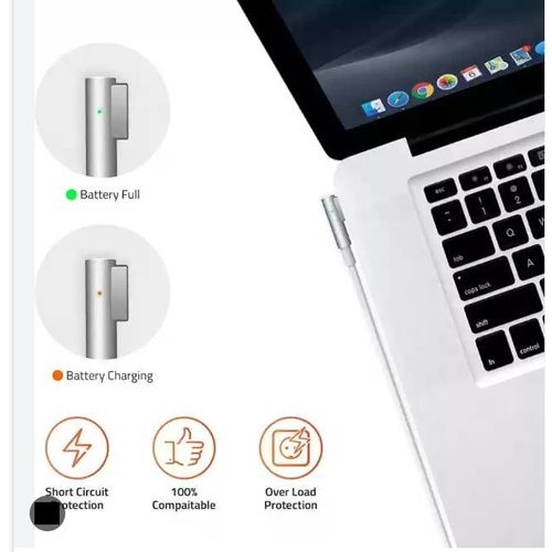 Apple Macbook 85W Magsafe Power Adapter Charger -White