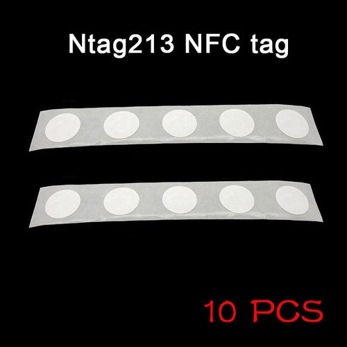 10pcs NFC 213 Card Tag with 13.56MHz Operating Frequency NFC Card for Mobile Phones and Devices NO5276