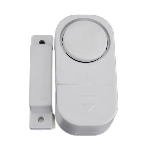 Self-adhesive Burglar Door Window Entry Alarm - White