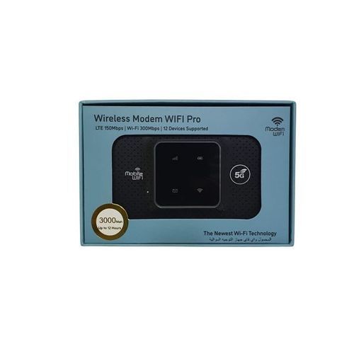 Universal HW52 Pro 4G/5G Unlocked WiFi 14hrs Battery Capacity - White
