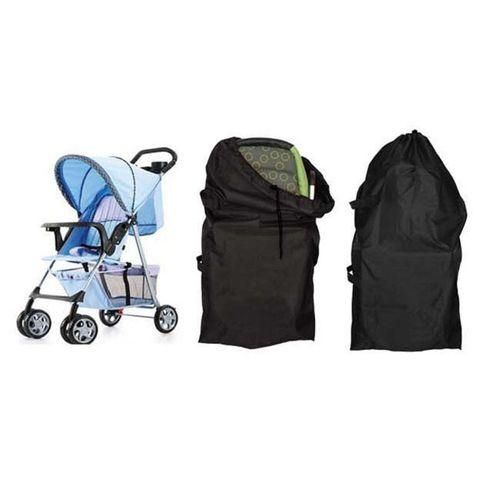 Stroller Travel Bag Portable Durable Lightweight Waterproof Black