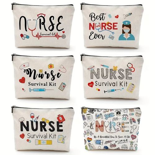 Taylor Swiftie Gift Cosmetic Bag Cotton And Linen Nurse Letter Print Storage Bag Waterproof Linen Coin Purse 27 26.5*17cm