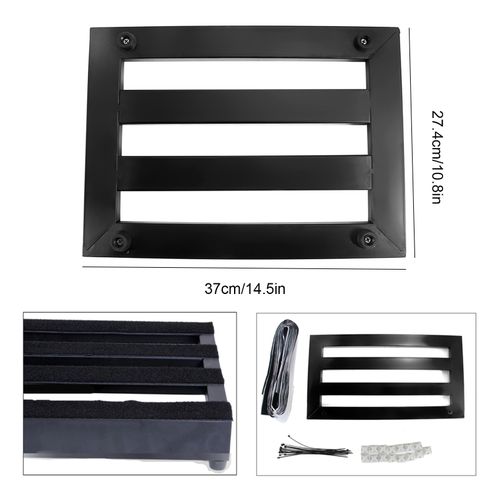 Electric Guitar Effect Pedal Board 370x274x40mm Portable