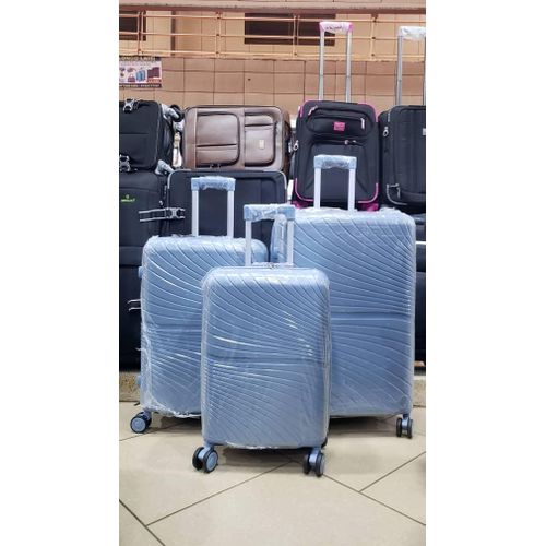 D Couer 3 Pieces Suitcases It Has Strong Material And Durable Water Proof Material And Travelling Purposes High Quality It's Green In Colour It Has Multiple Colours