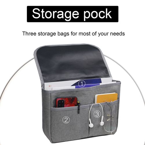 Travel Tote For Carrying Accessories On Wheelchair Rolling