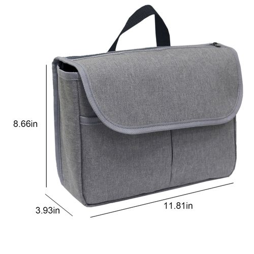 Travel Tote For Carrying Accessories On Wheelchair Rolling