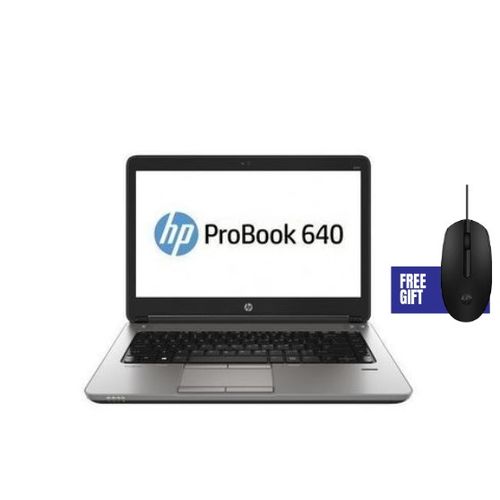 Hp Refurbished 14 HP ProBook 645/640 I5 4GBRAM. 500GB ROM - Black & Grey (6MTHS WRTY)