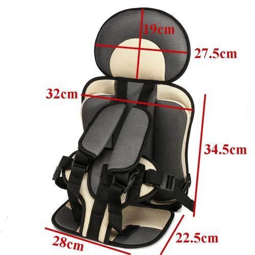 Portable Safety Baby Child Car Seat Toddler Infant Convertible Booster Chair Red Black