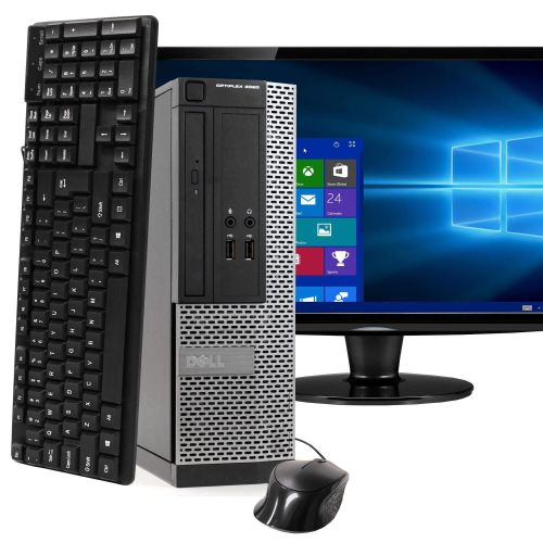 DELL OptiPlex 3020 SFF, Core I3/i5 core Win 10pro 8GB Ram, 500GB HDD, MS Office 2013 Pro 22" LCD-Black