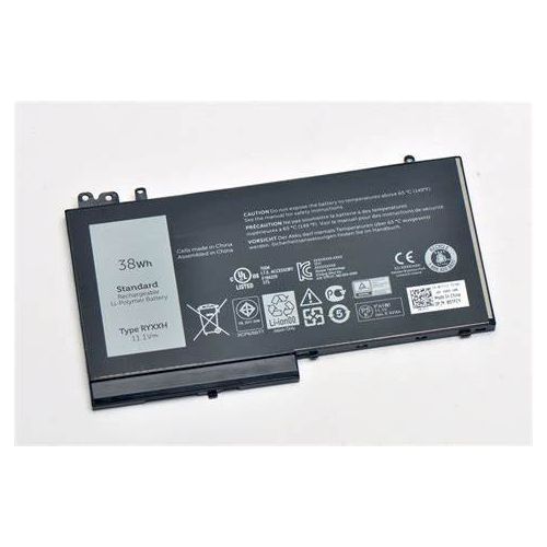Replacement  Dell Latitude Battery, For E5250 E5270 E5450 E5470 E5550 (RYXXH), Black