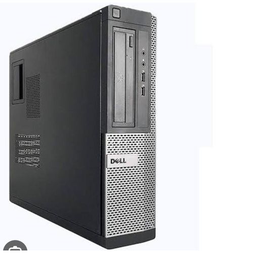 DELL  Refurbished Complete Set Optiplex Desktop CPU 4gb RAM 500GB HDD i5 With Free WiFi Card-Black