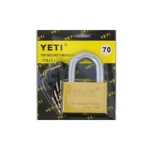 Yeti Strong Padlock For Safety Locks And Security-Gold