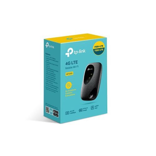 TPLink TP-Link TP Link M7200 4G LTE Mobile Mifi - Black