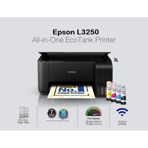 Epson L3250 Wireless Ink Tank Printer Black