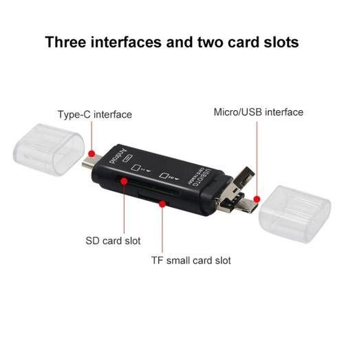 D178 TypeC  USBC Card Reader