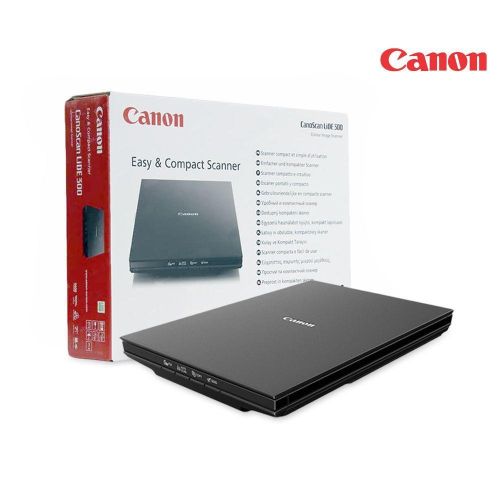 Canon USB Powered A4 Flatbed Scanner LIDE300 (Black)