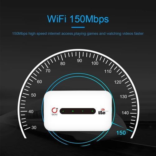 Olax 4g Unlocked Mobile Mifi Open To All Networks 15 Users - White