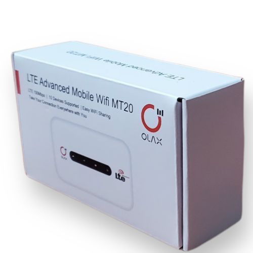 Olax 4g Unlocked Mobile Mifi Open To All Networks 15 Users - White
