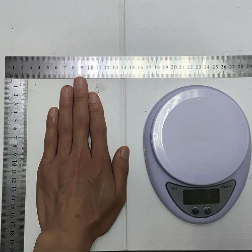 1pc, Kitchen Digital Scale, Kitchen Scale, Food Scale, Kitchen Weighing Scale, LED Electronic Scale, Kitchen Food Scale, Kitchen Restaurant Food Weight Measuring Tool, Kitchen Baking Tool, 11.02LB1G not Included Battery  Kitchen Accessories