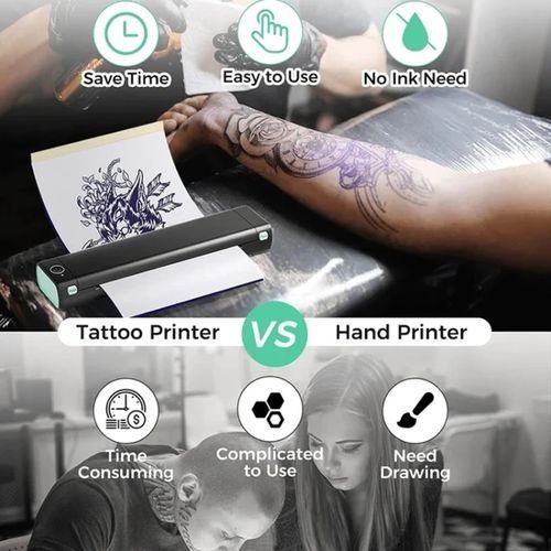 For Phomemo M08F  TP81 100sheetsPack A4 Tattoo Transfer Pa A4 Tattoo Transfer Paper