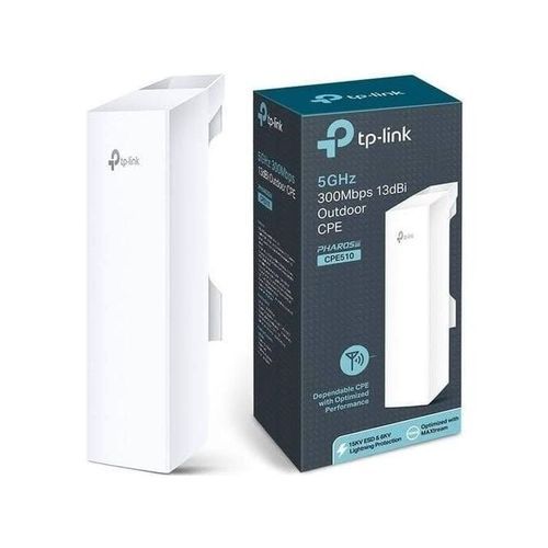 TPLink CPE510 5GHz 300Mbps 13dBi Outdoor CPE 15km+ - White