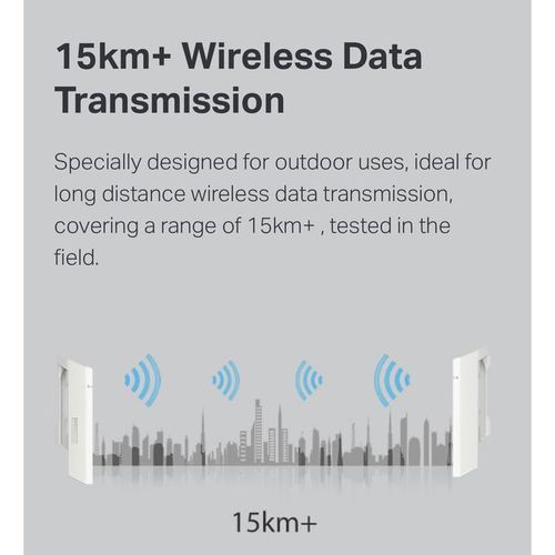 TPLink CPE510 5GHz 300Mbps 13dBi Outdoor CPE 15km+ - White
