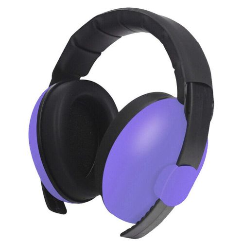 Baby Earmuffs Noise Cancelling Ear Hearing Protection Headphones for Kids Infant New,Purple NO5111