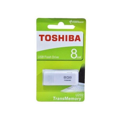 Toshiba USB Flash Drive, 8GB - White