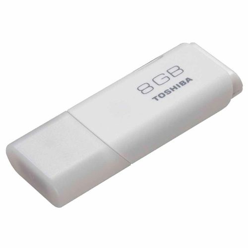 Toshiba USB Flash Drive, 8GB - White