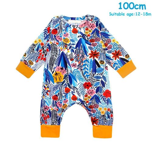 Fashion Newborn Baby Girl Boy Long Sleeve Cotton Romper Infant Outfits Jumpsuit Clothing New,100 NO5112