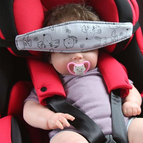 Baby Carseat Head Support Child Car Seat Safety Head Support Fixing Band Belt Suitable for Toddler Traveling NO5288