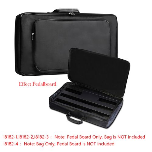 Storage Bag For Electric Guitar Effect Pedal Board Portable