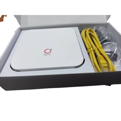Olax Unlocked 4g Lte Router Open To All Networks - White