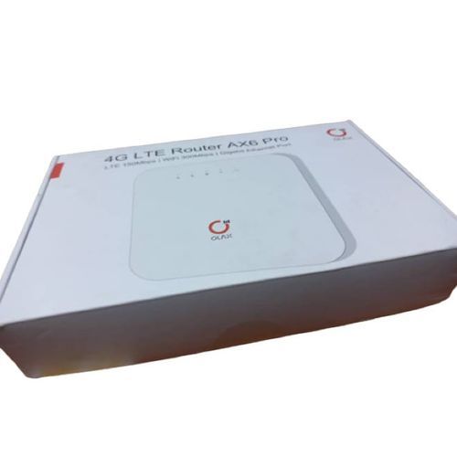 Olax Unlocked 4g Lte Router Open To All Networks - White