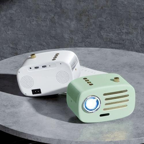 PH30S 2.7 Inch 150 Lumens 1280x720P Android 9.0 LED Mini Projector, Plug Type:EU PlugGreen