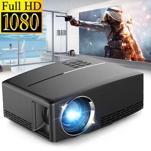 Max 200 "HD Large Screen TV LED Projector Video Game Beamer Android