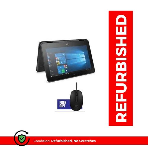Hp Refurbished Probook G1 Touch Screen X360 Intel 4GB RAM 128GB SSD 11.6 - Grey (6MTHS WRTY)