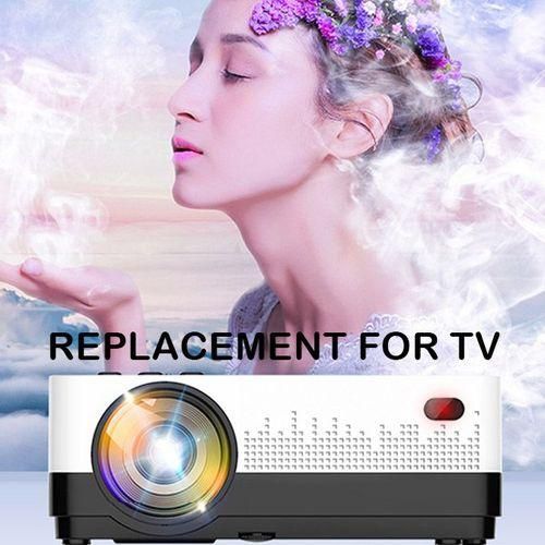 Max 200 "HD Large Screen TV 3D LCD Projector Android 10.0 WIFI Home Game Movie Proyector